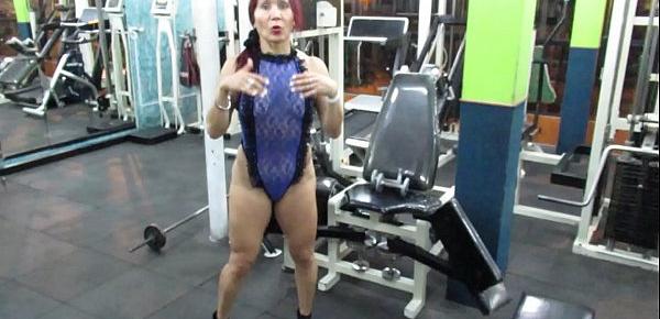  WORKOUT HOT DE CULO DE LA ESCULTURAL DIOSA MILF